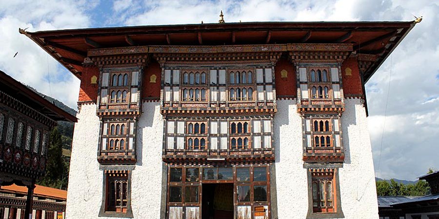 Drametse Lhakhang in Mongar Eastern Bhutan 